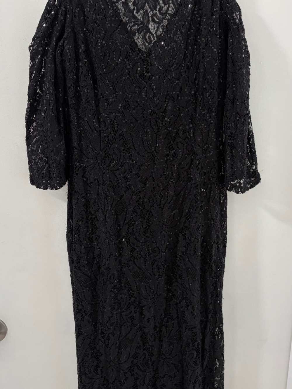 Bedazzled Black long dress